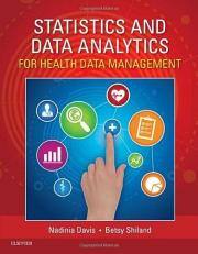 Statistics and Data Analytics for Health Data Management 