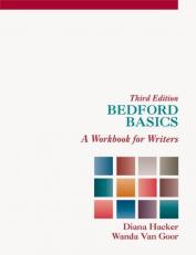 Bedford Basics : A Workbook for Writers 3rd