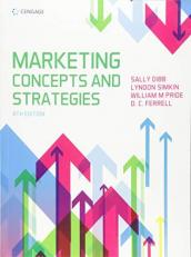 Marketing Concepts & Strategies 8th