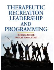 Therapeutic Recreation Leadership and Programming 10th