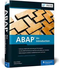 Abap : An Introduction 2nd