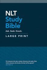 NLT Study Bible Large Print (Red Letter, Hardcover) 