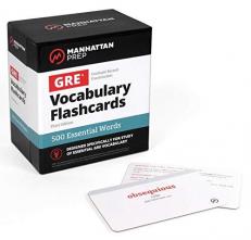 500 Essential Words: GRE Vocabulary Flashcards Including Definitions, Usage Notes, Related Words, and Etymology 