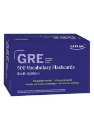 GRE Vocabulary Flashcards, Sixth Edition + Online Access to Review Your Cards, a Practice Test, and Video Tutorials