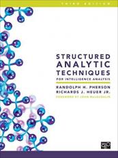 Structured Analytic Techniques for Intelligence Analysis 3rd