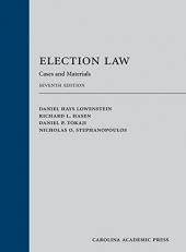 Election Law : Cases and Materials 7th