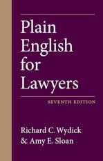 Plain English for Lawyers 7th