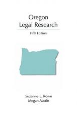 Oregon Legal Research 5th