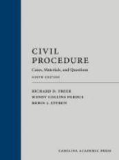 Civil Procedure : Cases, Materials, and Questions with Access 9th