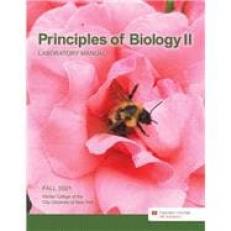 BIO 102: Principles of Biology II Laboratory Manual - Hunter College (CUNY) 