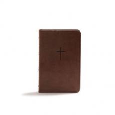 KJV Compact Bible, Value Edition, Brown LeatherTouch 