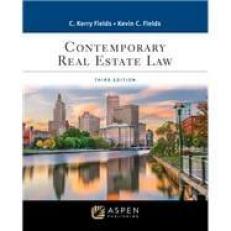 Contemporary Real Estate Law 3rd