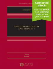 Negotiation Theory and Strategy 4th