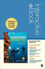 Management Fundamentals Interactive EBook Student Version : Concepts, Applications, and Skill Development Access Code 8th