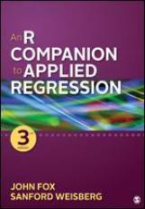 R Companion To Applied Regression 3rd