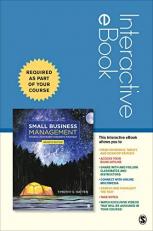 Small Business Management - Interactive EBook : Creating a Sustainable Competitive Advantage Access Code 7th