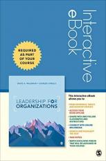 Leadership for Organizations - Interactive EBook 