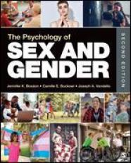 Psychology Of Sex And Gender 2nd