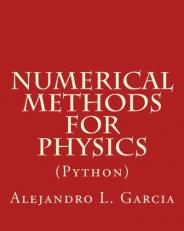 Numerical Methods for Physics (Python) 