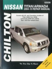 Nissan Titan and Armada 2004 Thru 2010 