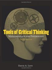 Tools of Critical Thinking : Metathoughts for Psychology 2nd