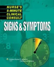 Signs and Symptoms 