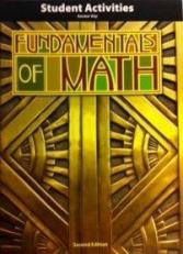 Fundamentals of Math Activity Manual Answer Key 2nd Edition