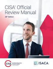 CISA Review Manual, 28th Edition 