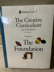 Creative Curriculum for Preschool 6th Edition, Vol 1-6