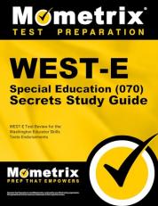 WEST-E Special Education (070) Secrets Study Guide : WEST-E Test Review for the Washington Educator Skills Tests-Endorsements 