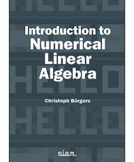 Introduction to Numerical Linear Algebra 