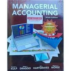 Managerial Accounting with Data Analytics with Access 10th