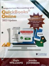 Computerized Accounting Using QuickBooks Online : 2023 Update with Access 7th