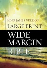 Large Print Wide Margin Bible-KJV 