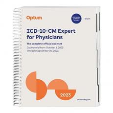 2023 ICD-10-CM Expert for Physicians with Guidelines (Spiral)