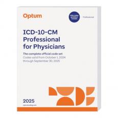 ICD 10 CM PROF PHYS W GUIDLNS