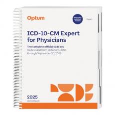 2025 ICD-10-CM Expert for Physicians With Guidelines (Spiral)