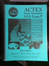 Actex Study Manual for Soa Exam P and Cas Exam 1