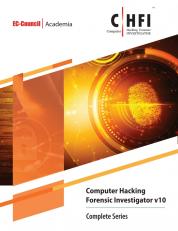 Computer Hacking Forensics Investigator (CHFI) Version 10 eBook w/ iLabs (Volumes 1 through 4)