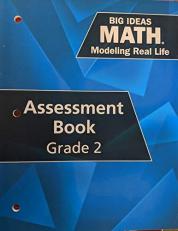 Big Ideas Math: Modeling Real Life - Grade 2 Assessment Book, c. 2019, 9781635989861, 1635989868