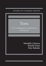 Torts, a Contemporary Approach with Access 4th