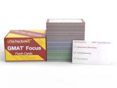 GMAT Focus Prep Study Cards 2024-2025: GMAT Exam Prep and Practice Test Questions [Full Color Cards] 