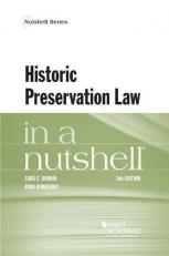 Historic Preservation Law in a Nutshell 2nd