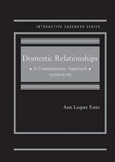 Domestic Relationships : A Contemporary Approach 2nd