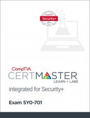 CompTIA Integrated CertMaster Learn + Labs for Security+ (SY0-701) - Student Access Key 1st