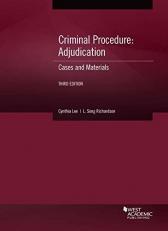 Criminal Procedure : Adjudication, Cases and Materials 3rd