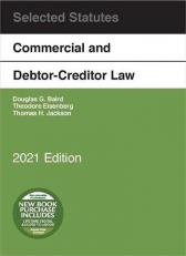 Commercial and Debtor-Creditor Law Selected Statutes, 2021 Edition 