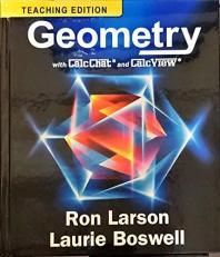 Geometry, w/CalcChat and CalcView, Teaching Edition, c.2022, 9781647270704, 1647270707 