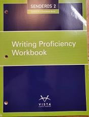 Senderos L2 Writing Proficiency Workbook (Spanish Edition) Level 2