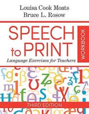 Speech to Print Workbook : Language Exercises for Teachers 3rd